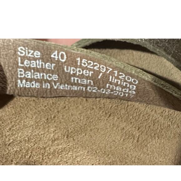 Dansko Vivian Gladiator Sandals Gray Metallic Leather EU40 US 9.5 Y2K Style - Picture 7 of 7